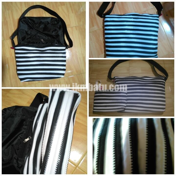  Tas Resleting  Jaket Fiofi Zipper IKM BATU