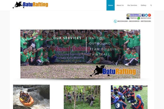 rafting di batu rafting