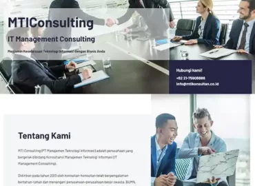 MTI Konsultan Website Design