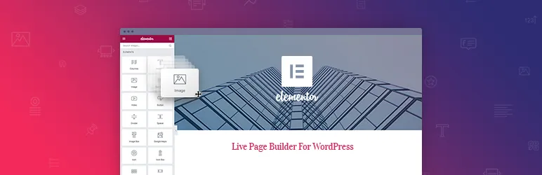 Banner Elementor Page Builder dari Respository Plugin WordPress