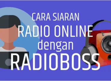 cara siaran radio online dengan radioboss